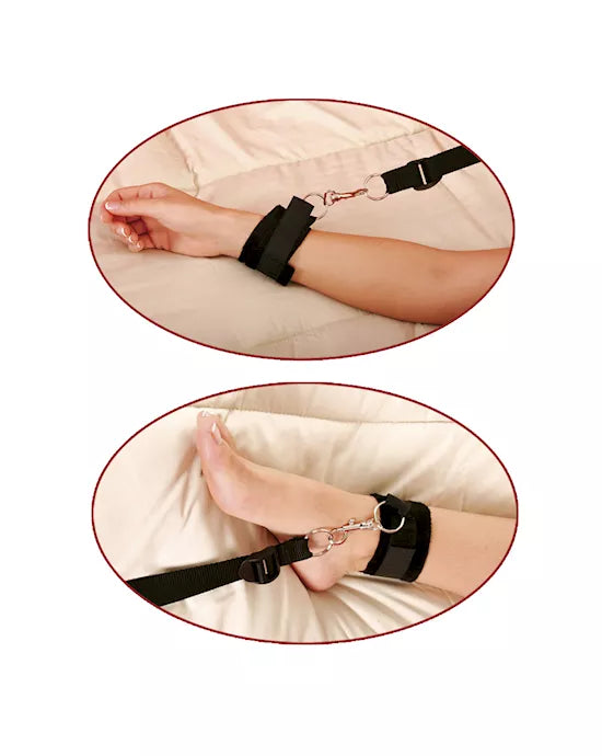 Bondage Bed Restraint Kit