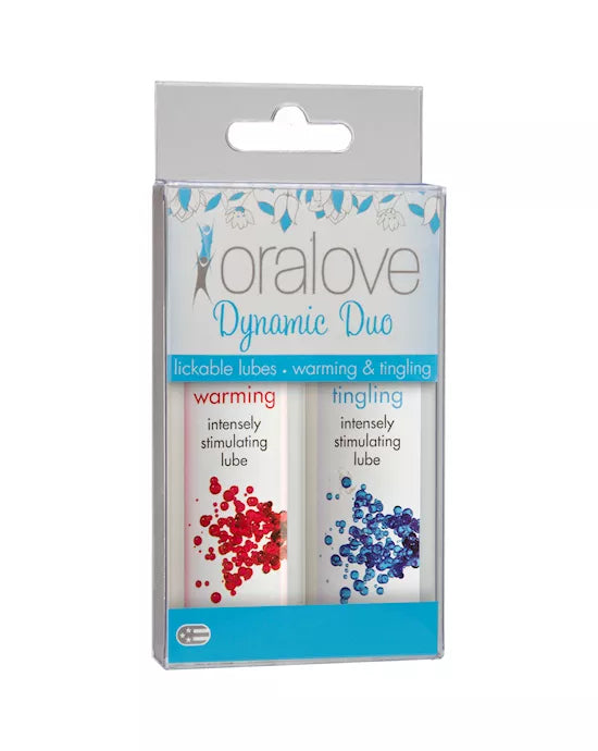 Oralove Dynamic Duo Warming & Tingling 2 Pack