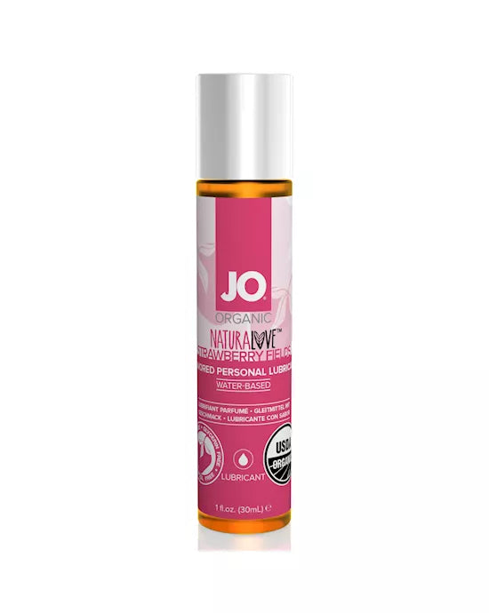 System JO Organic Lubricant 30 ml - Strawberry
