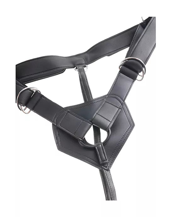 King Cock Strap-on Harness With 6 Inch Dildo