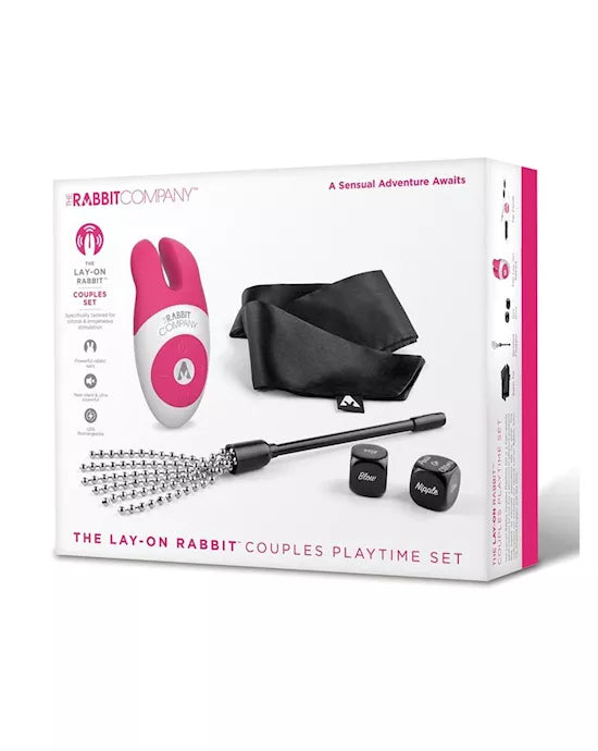 The Rabbit Company - Lay-On Rabbit Couples Playtime Set