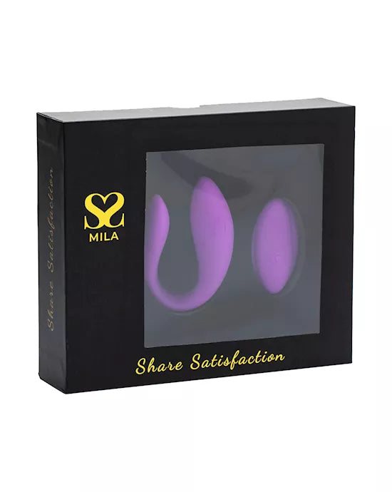Share Satisfaction MILA remote controlled Couples Vibrator
