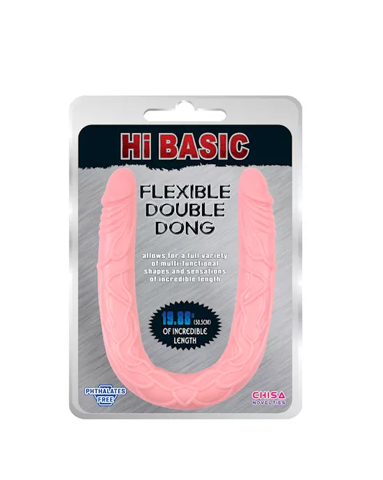 Jelly Flexi Double Dong - 19.8 Inch