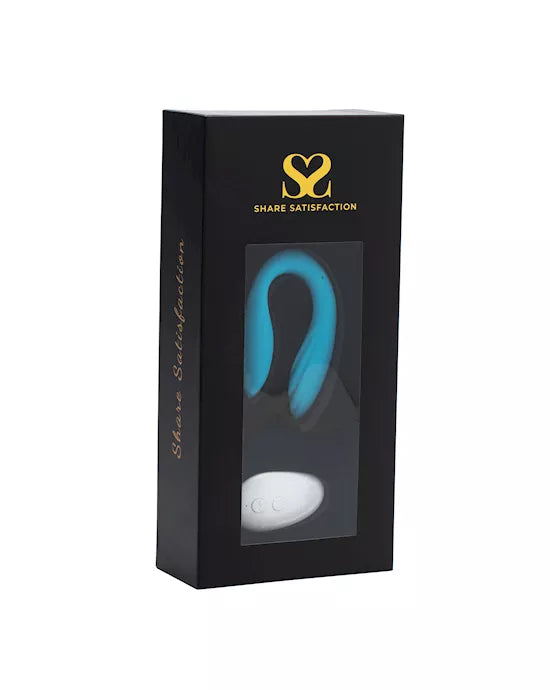 Share Satisfaction GAIA remote-controlled Couples Vibrator