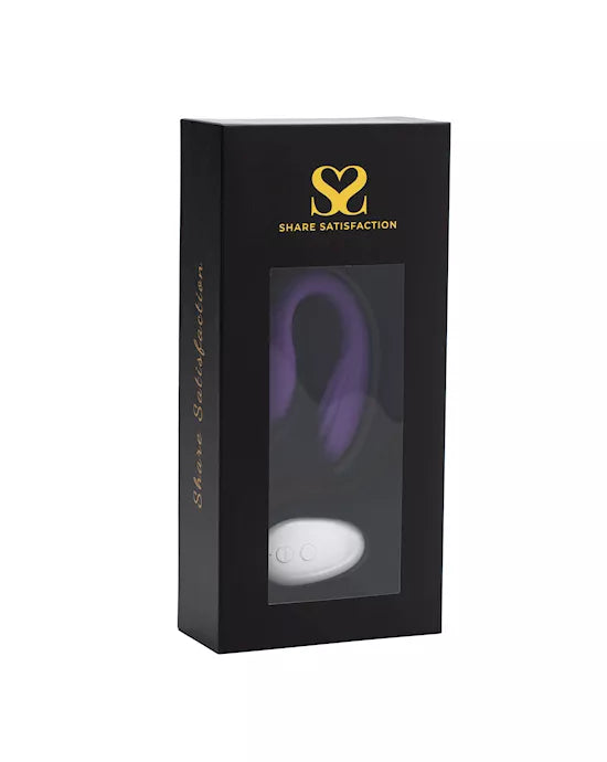 Share Satisfaction GAIA remote-controlled Couples Vibrator
