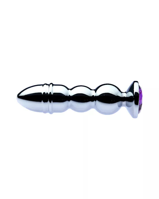 KinKi Trine Jewelled Anal Plug - 5.5 Inch