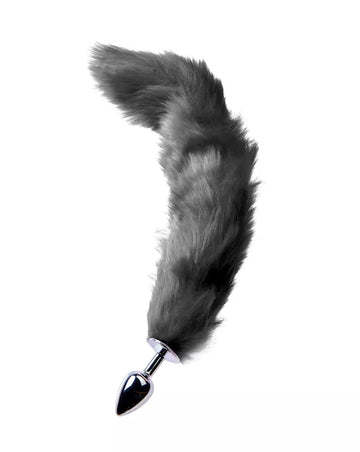 Kink Range Bushy Tail Skeleton Fur Butt Plug