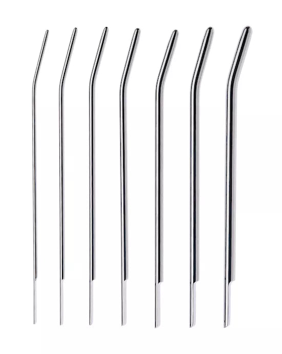 Kink Range Stainless Steel 7 Piece Penis Plug Set