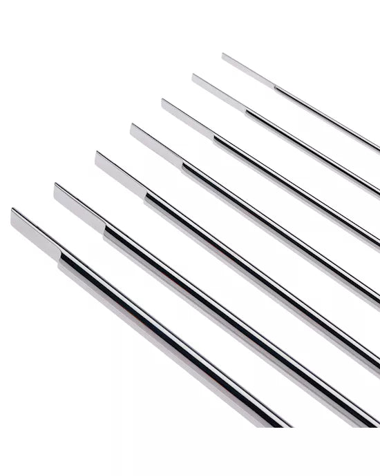 Kink Range Stainless Steel 7 Piece Penis Plug Set