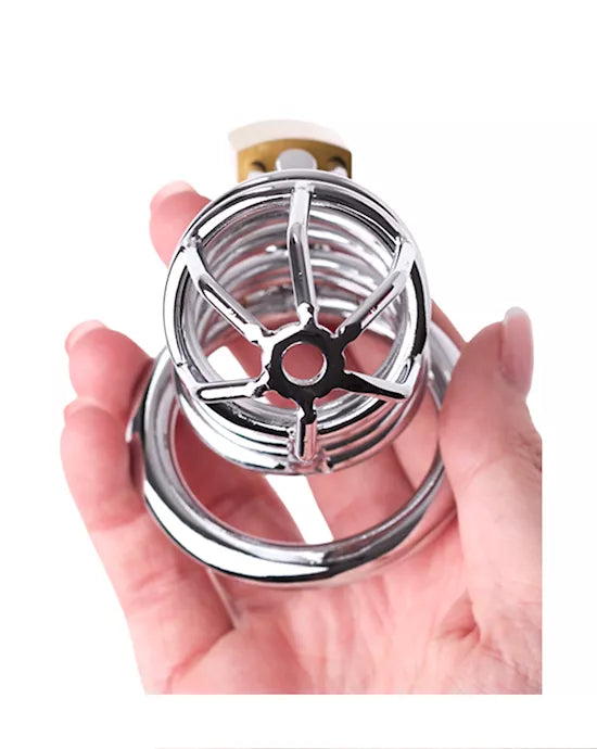 Kink Range Spiraled Chastity Cage - 44mm