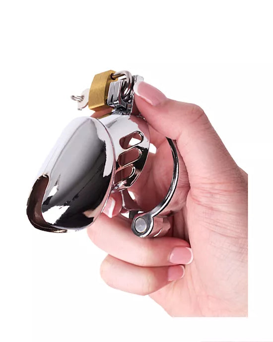 Kink Range Shield Chastity Cage - 40mm