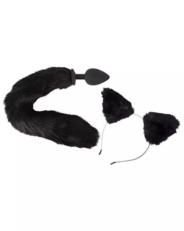 Bad Kitty Pet Play Plug and Ears