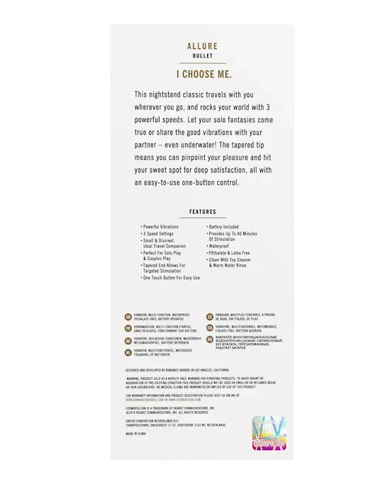 Cosmo - Allure Bullet