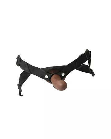 Everlaster Stud Harness - Hollow Dildo