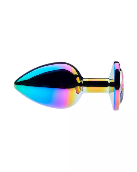 Kink Range Rainbow Anal Plug - 3.7 Inch