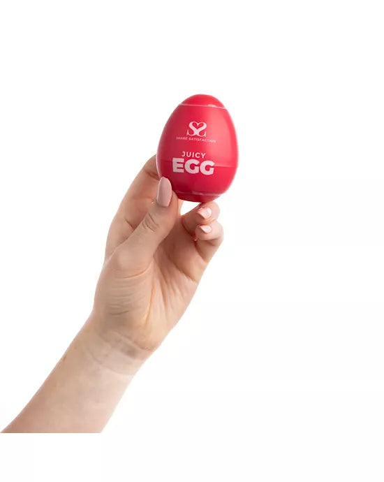 Share Satisfaction Masturbator Egg - Juicy