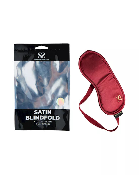 Share Satisfaction Luxury Satin Blindfold