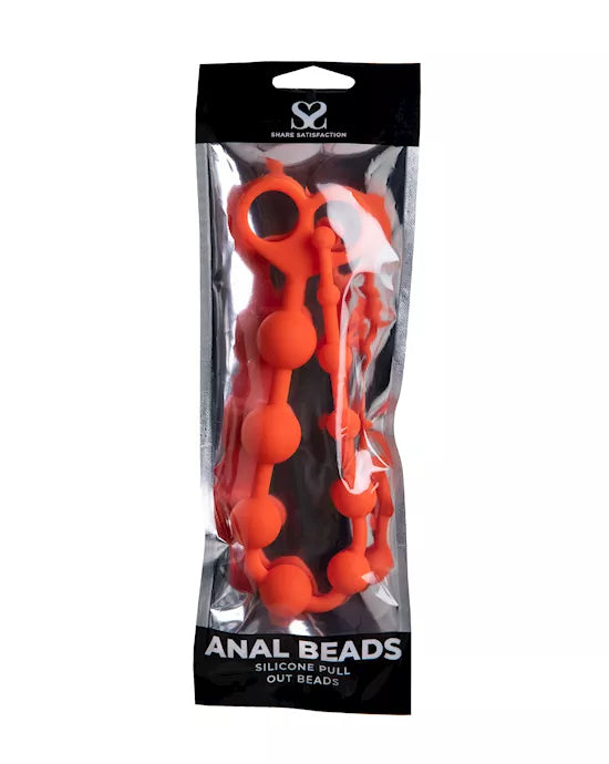 Share Satisfaction Silicone Anal Beads