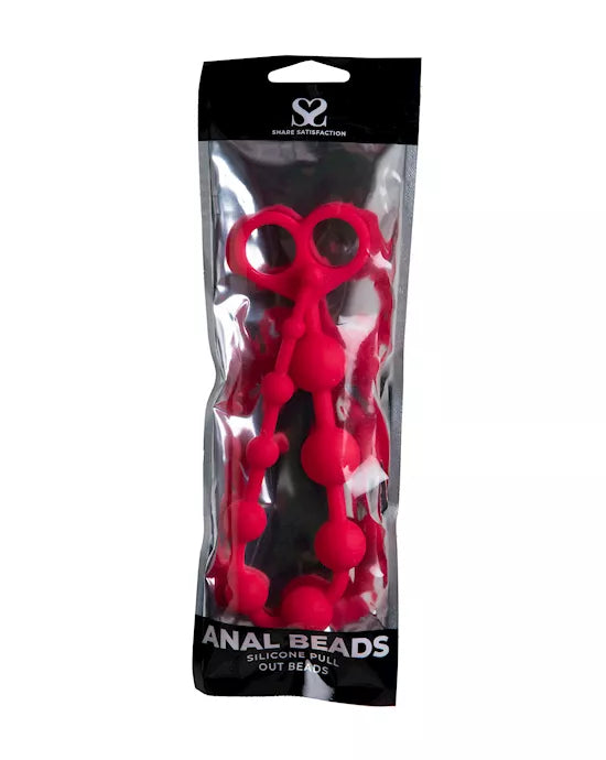 Share Satisfaction Silicone Anal Beads