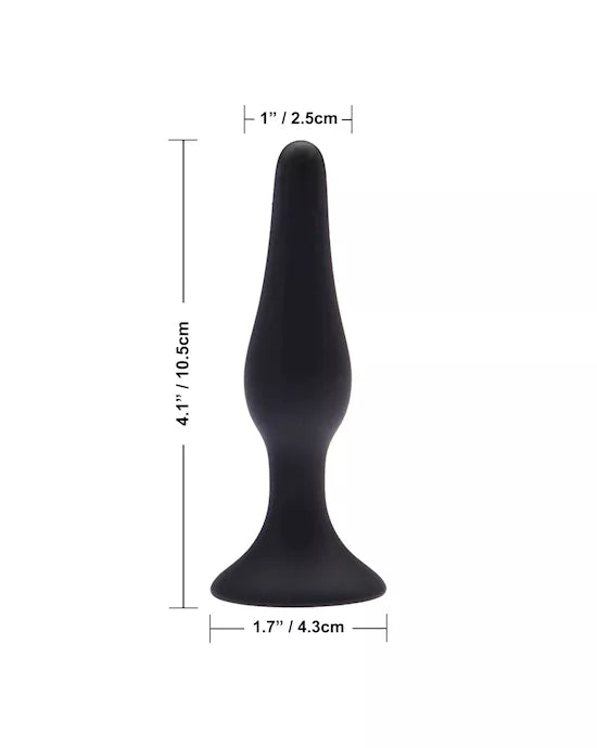 Share Satisfaction Small Silicone Butt Plug