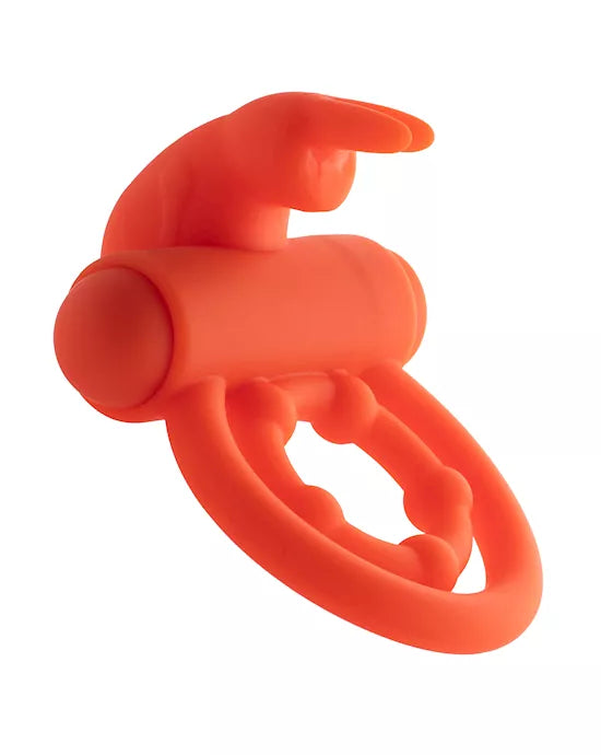 Share Satisfaction Vibrating Rabbit Ring