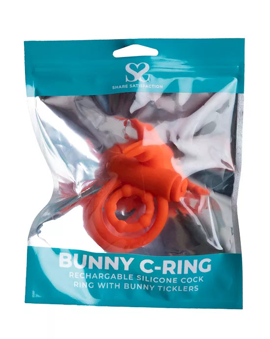 Share Satisfaction Vibrating Rabbit Ring
