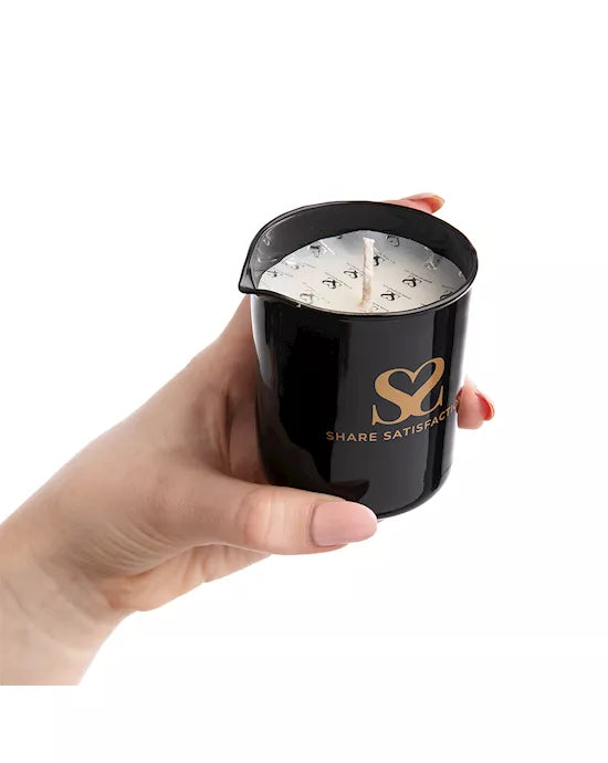 Share Satisfaction Massage Candle - Pheromone