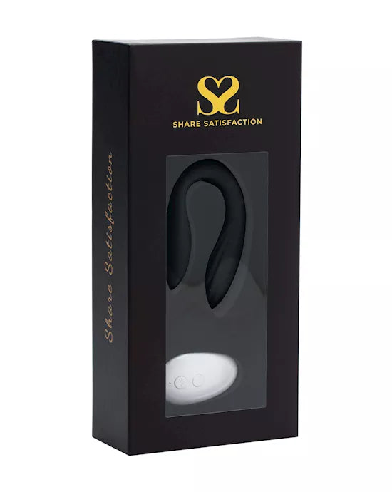Share Satisfaction GAIA remote-controlled Couples Vibrator