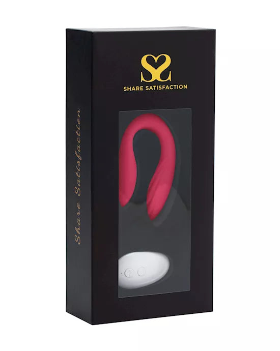 Share Satisfaction GAIA remote-controlled Couples Vibrator