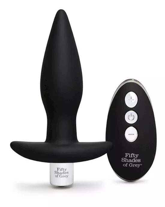 Fifty Shades of Grey Relentless Vibrations Remote Control Butt Plug