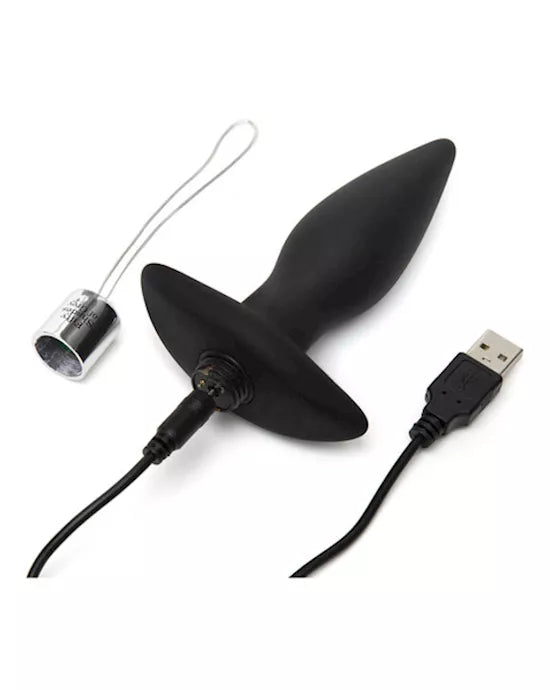 Fifty Shades of Grey Relentless Vibrations Remote Control Butt Plug