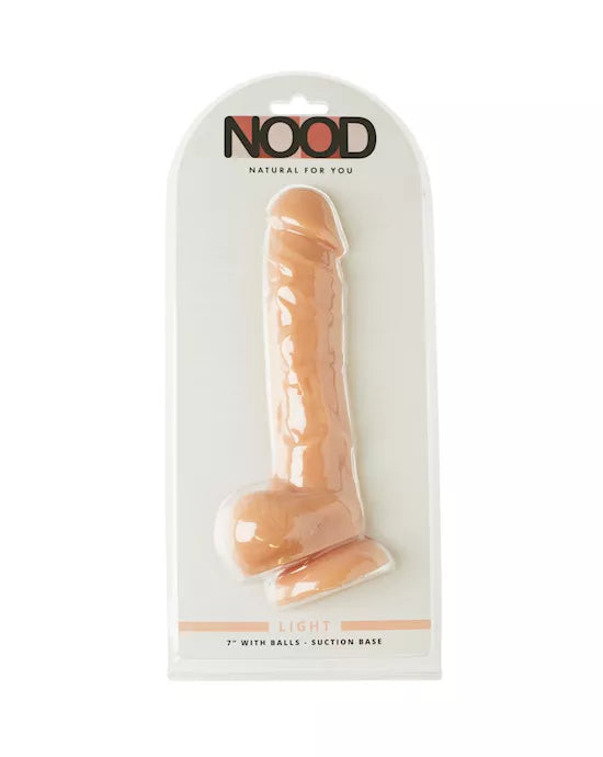 Nood 7 Inch RealSkin Dildo