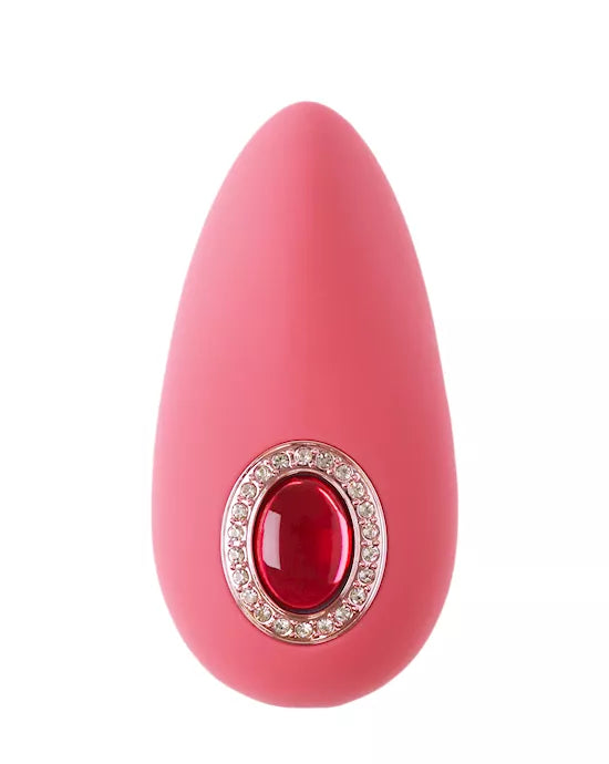 Share Satisfaction Sana Luxury Gemmed Lay-on Vibrator