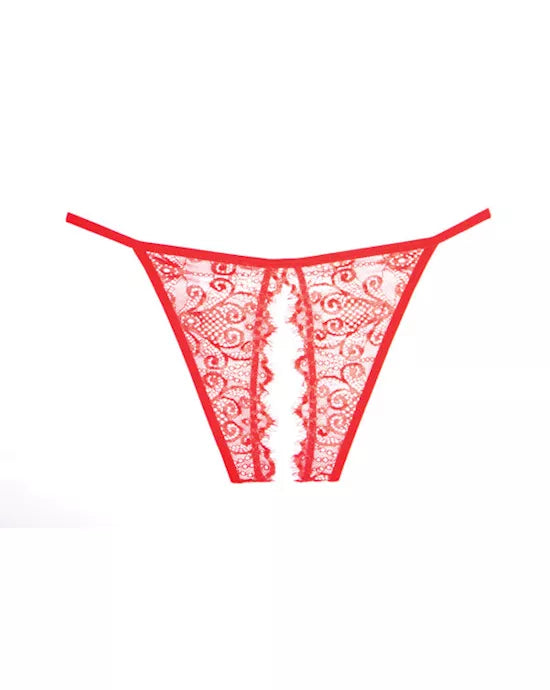 Enchanted Belle Crotchless Panty