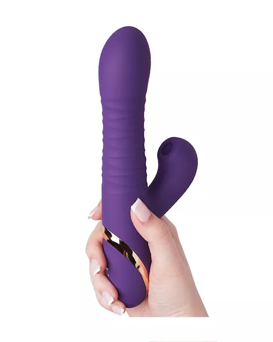 Share Satisfaction Dela Thrusting Suction Vibrator
